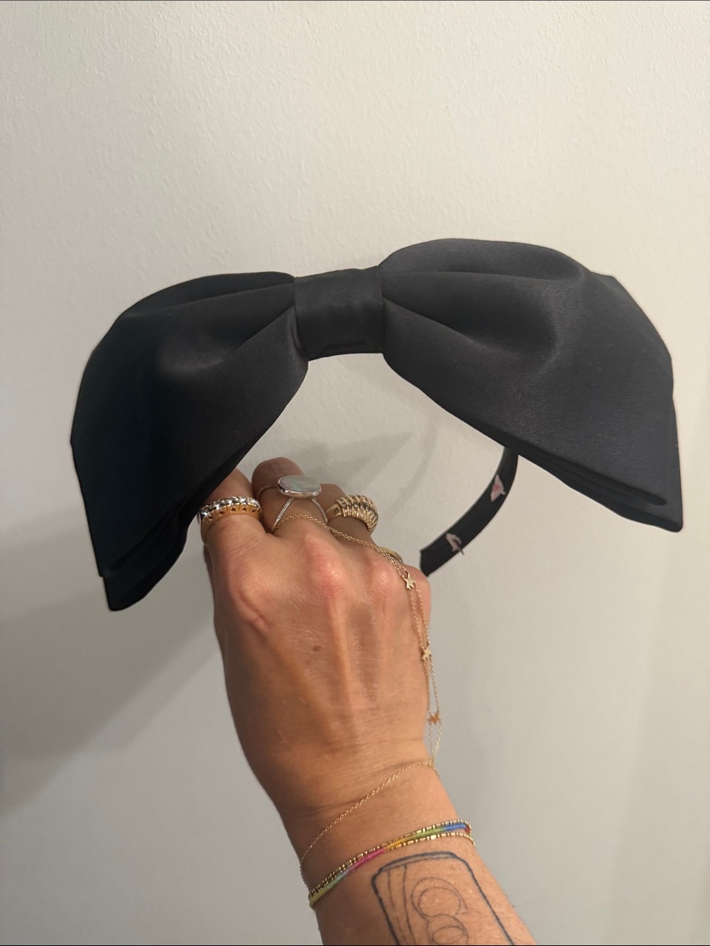 Kate Spade Satin Bow Headband - Picture 2 of 2